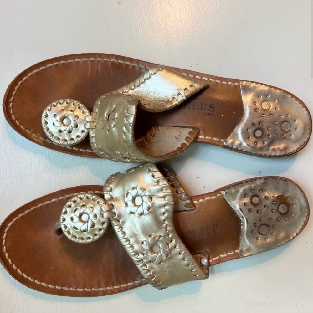 Platinum Jack Rogers Sandals size 8